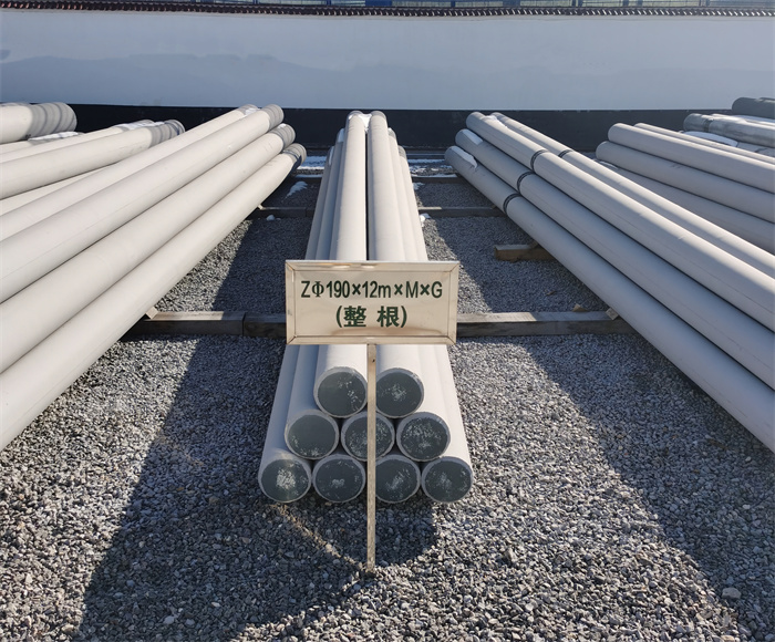 南靖190×12米钢筋混凝土水泥电线杆