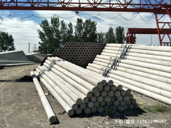 南靖190*10米非预应力水泥电线杆